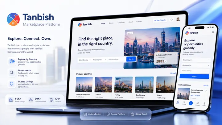 Tanbish — Marketplace Platform by SiteCoders